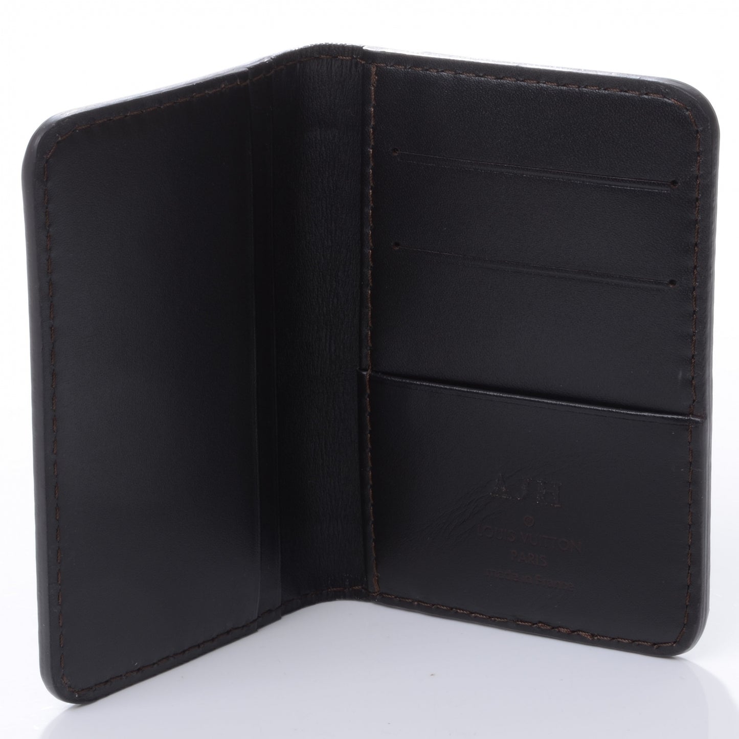 Utah Leather Pocket Organizer Wallet Coffee