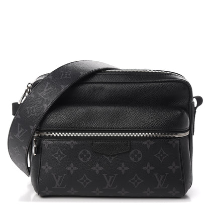 Louis Vuitton Taiga Monogram Eclipse Outdoor Messenger Black 1 of 8