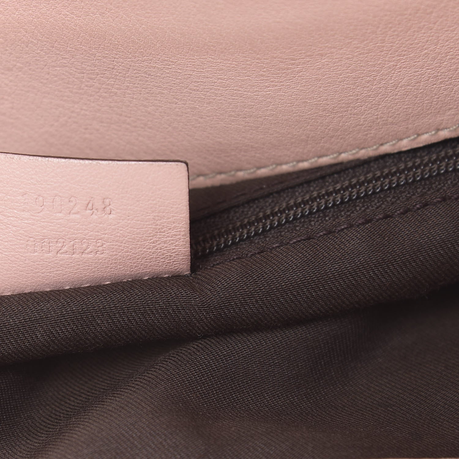 Gucci Monogram D Gold Ring Tote Pink 7 of 17