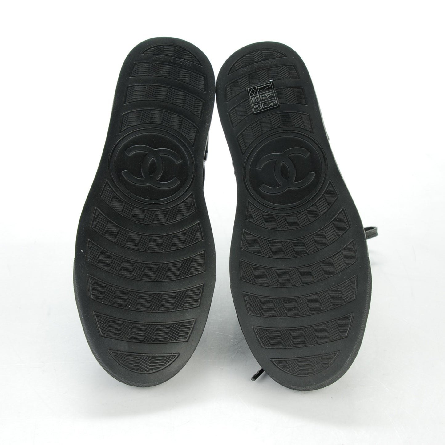 Suede Tweed High Top Sneakers 37 Dark Grey