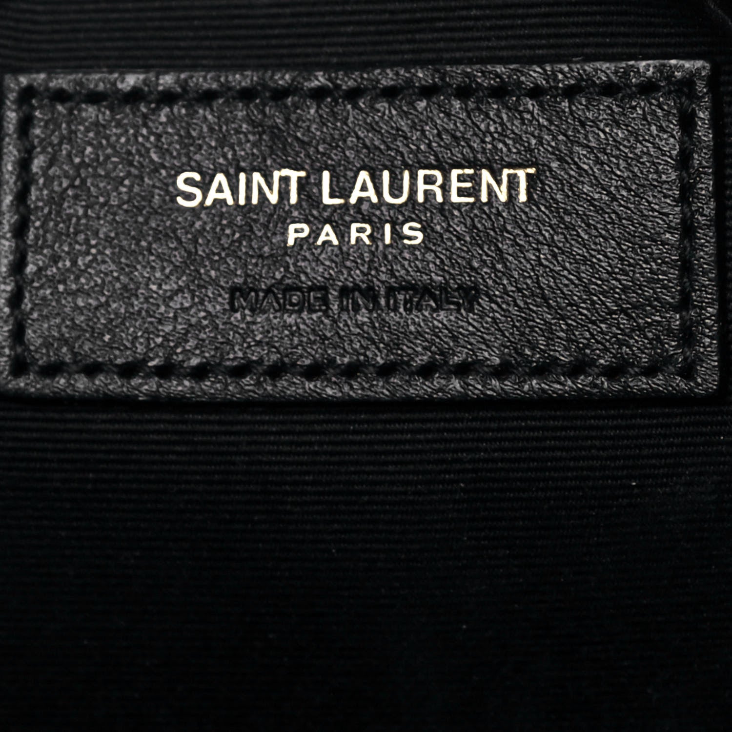 Saint Laurent Calfskin Matelasse Monogram Lou Camera Bag Black 11 of 19