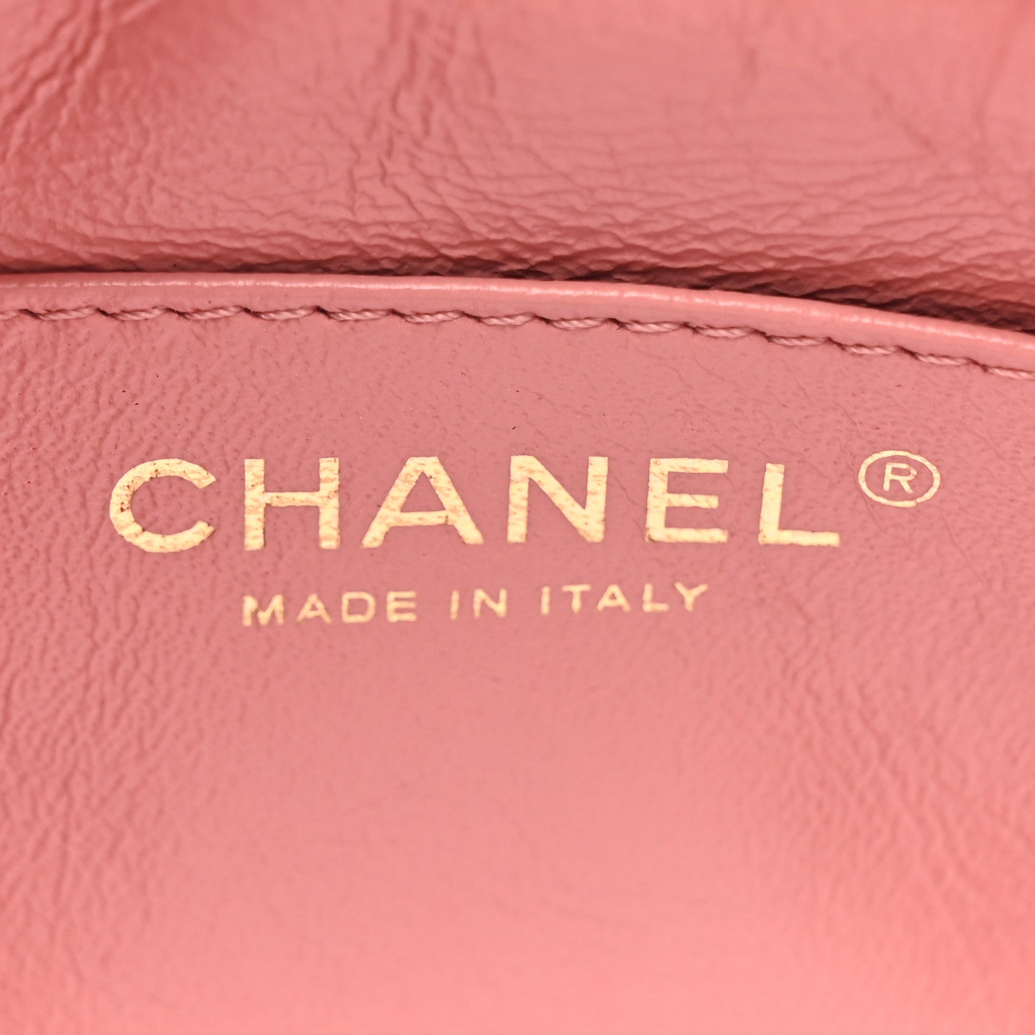 Chanel Aged Calfskin Quilted Mini Reissue Camera Case Pink 6 of 13