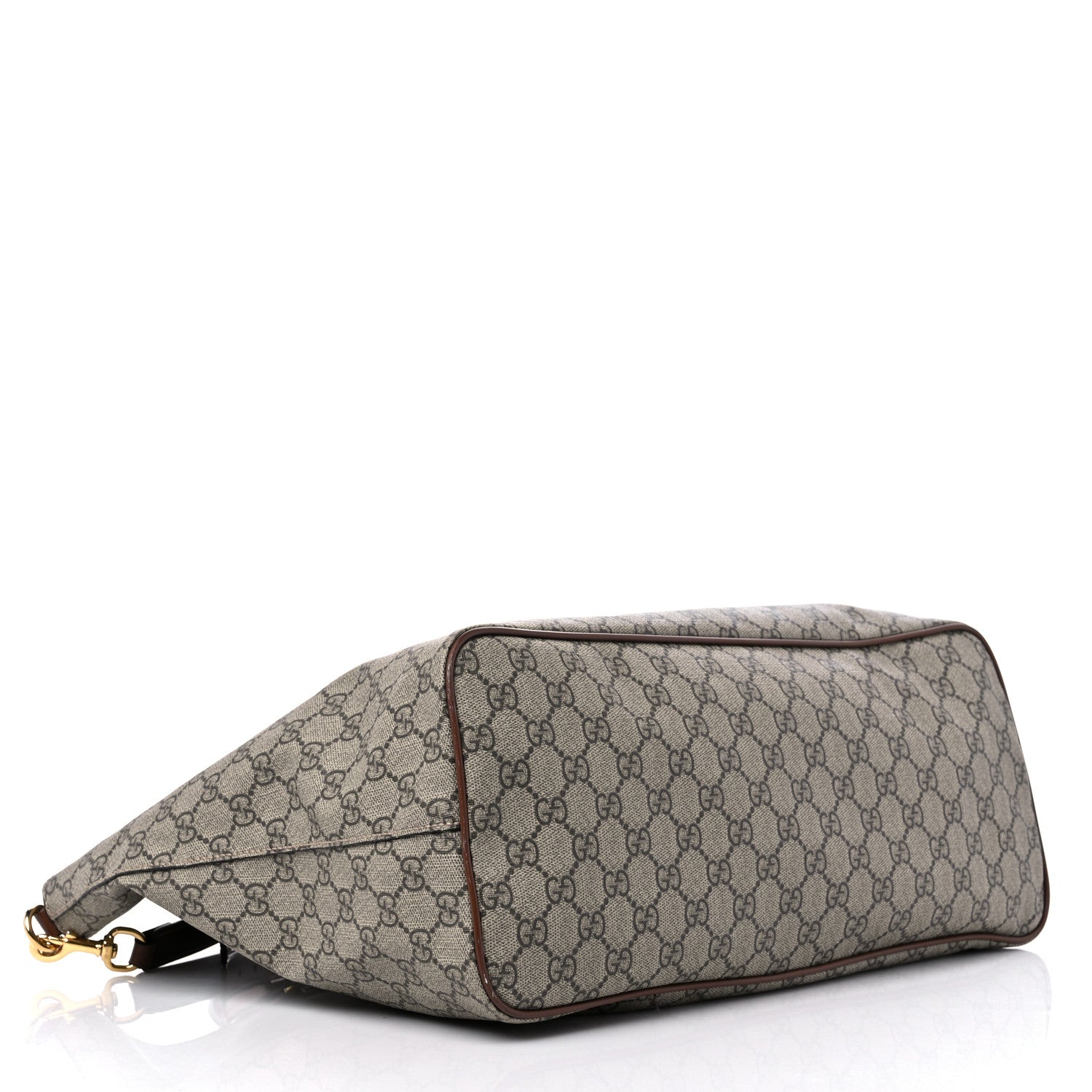 Gucci Soft GG Supreme Monogram Medium Crossbody Tote Beige Cuir 4 of 15