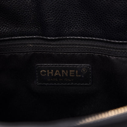 Chanel Caviar Quilted Grand Shopping Tote GST Black 6 of 12
