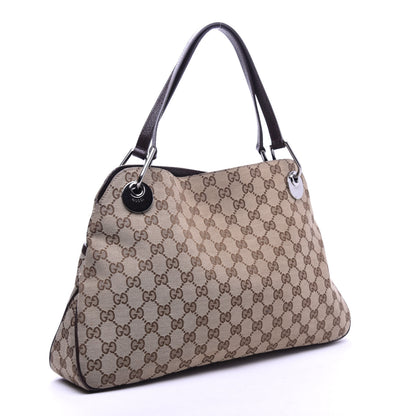 Gucci Monogram Medium Eclipse Shoulder Bag Dark Brown 3 of 9