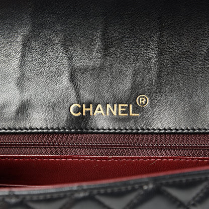 Chanel Lambskin Quilted Small Single Flap Black 5 of 22
