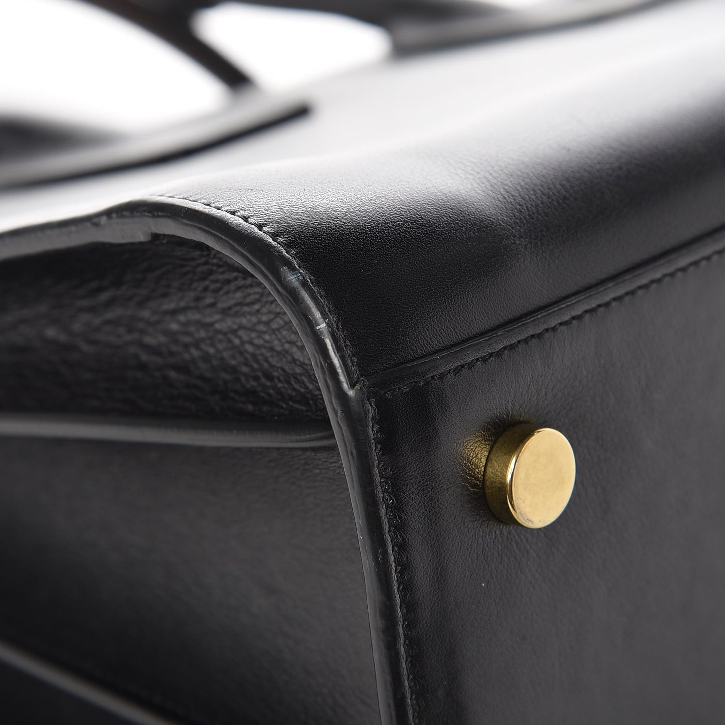 Calfskin Large Sac De Jour Carryall Black