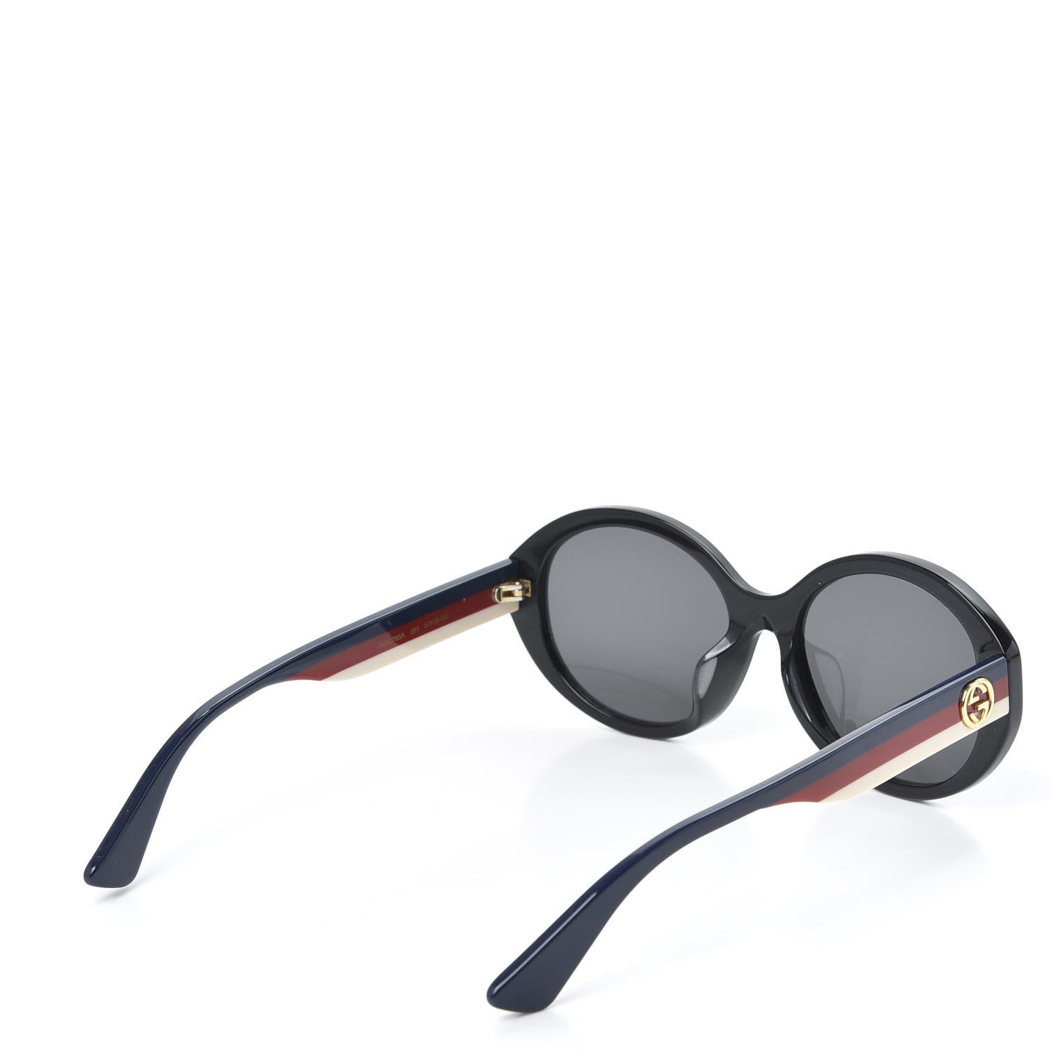 Gucci Round Web Sunglasses GG0279SA Black 4 of 8