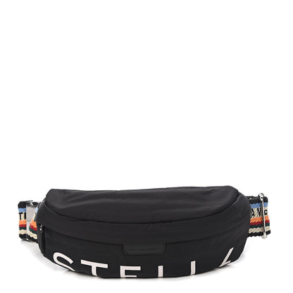 Stella McCartney Eco Padde Nylon Logo Falabella Bum Bag Black Multicolor 1 of 9