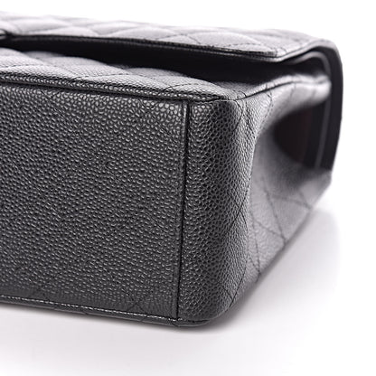 Chanel Caviar Quilted Maxi Double Flap Black 10 of 10