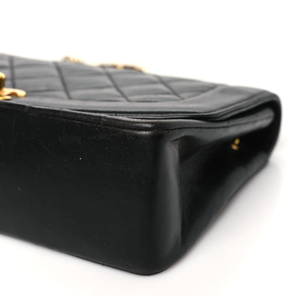 Chanel Lambskin Quilted Medium Single Flap Black 10 of 10