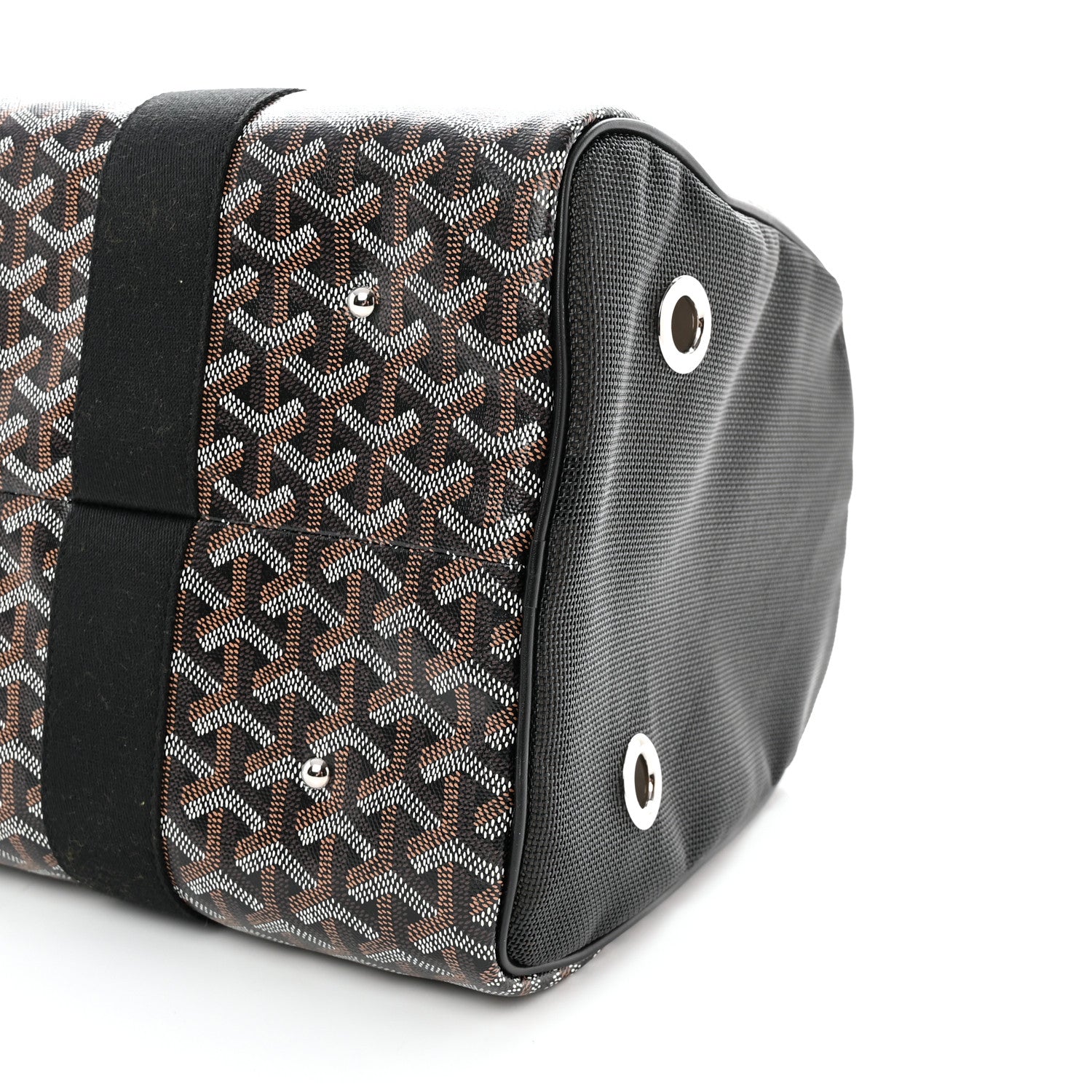 Goyard Goyardine Voltigeur MM Pet Carrier Black 9 of 9