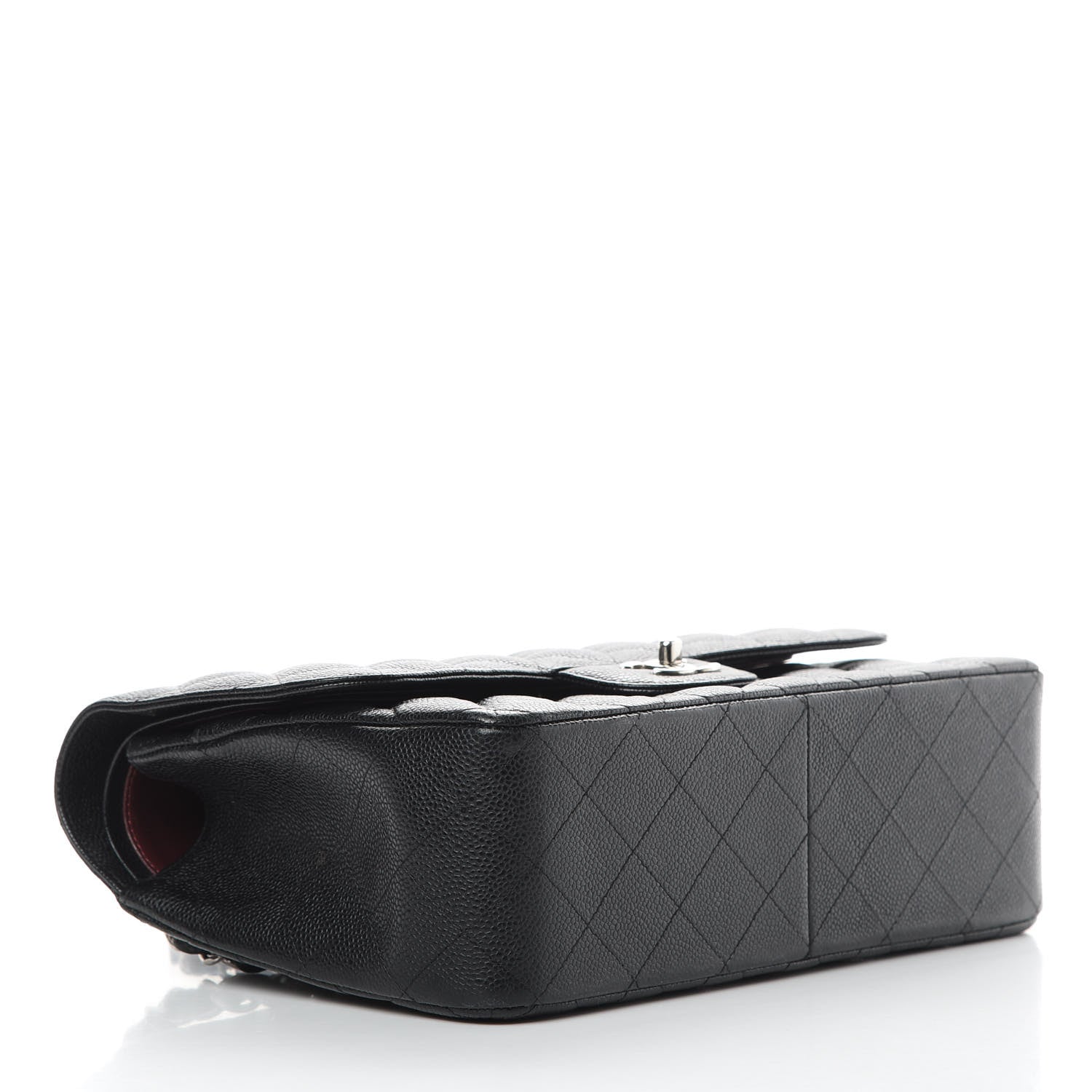 Chanel Caviar Quilted Jumbo Double Flap Black 4 of 16