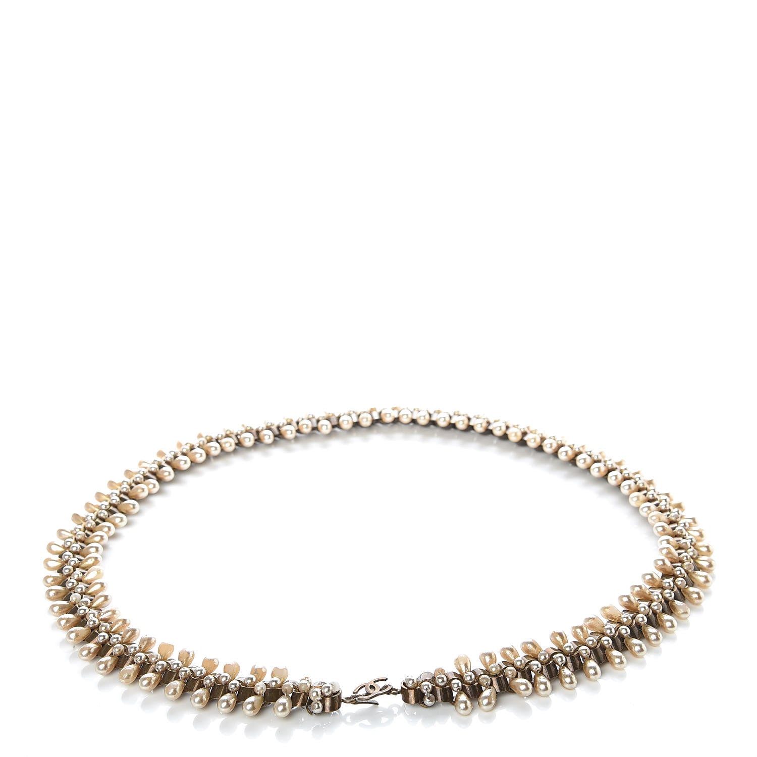Chanel Pearl CC Chain Belt Gold 4 of 7