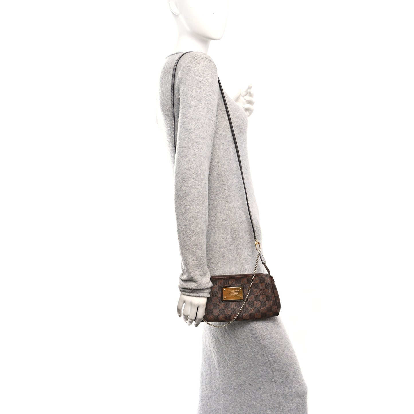 Damier Ebene Eva Clutch