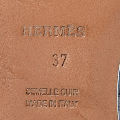 Hermes Calfskin Neo Low Boots 37 Black 7 of 10