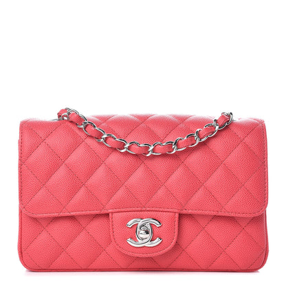 Chanel Caviar Quilted Mini Rectangular Flap Light Red 1 of 9