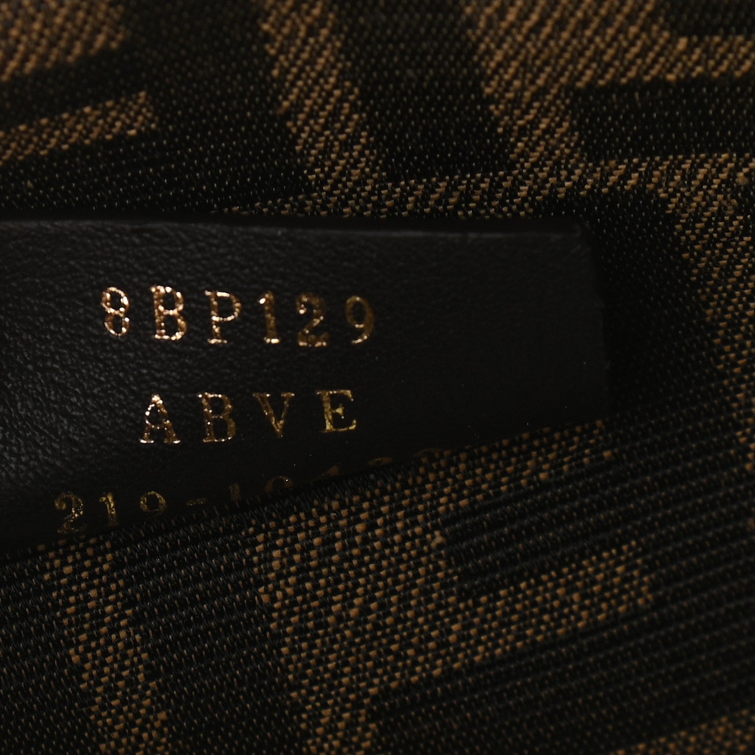 Fendi Shiny Nappa Small Fendi First Poudre 8 of 12
