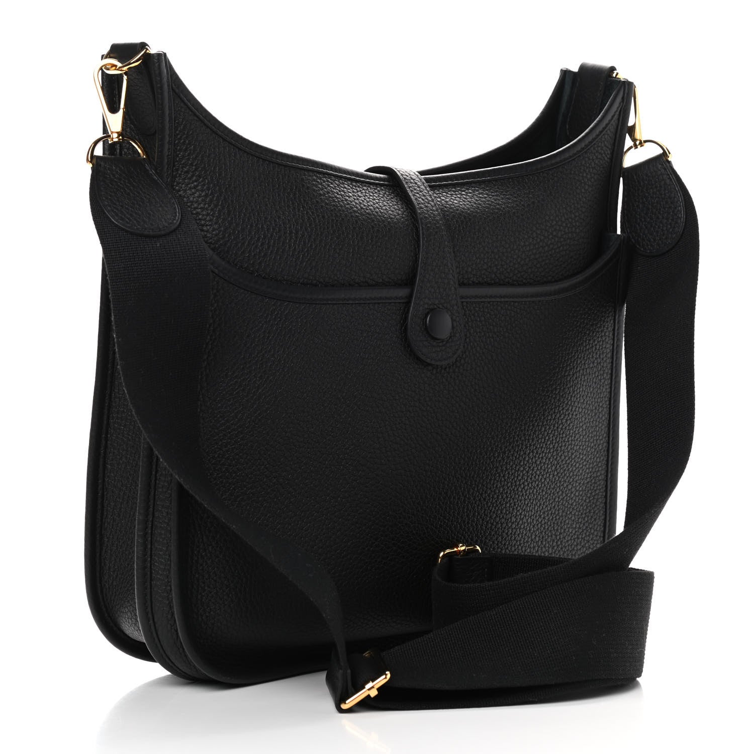 Hermes Taurillon Clemence Evelyne III PM Black 3 of 9
