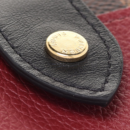 Louis Vuitton Damier Ebene Juliette Wallet Bordeaux Black 7 of 7