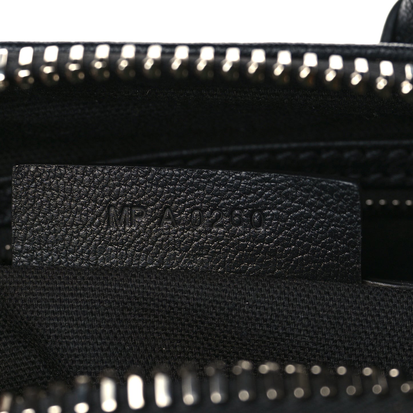 Sugar Goatskin Mini Antigona Black