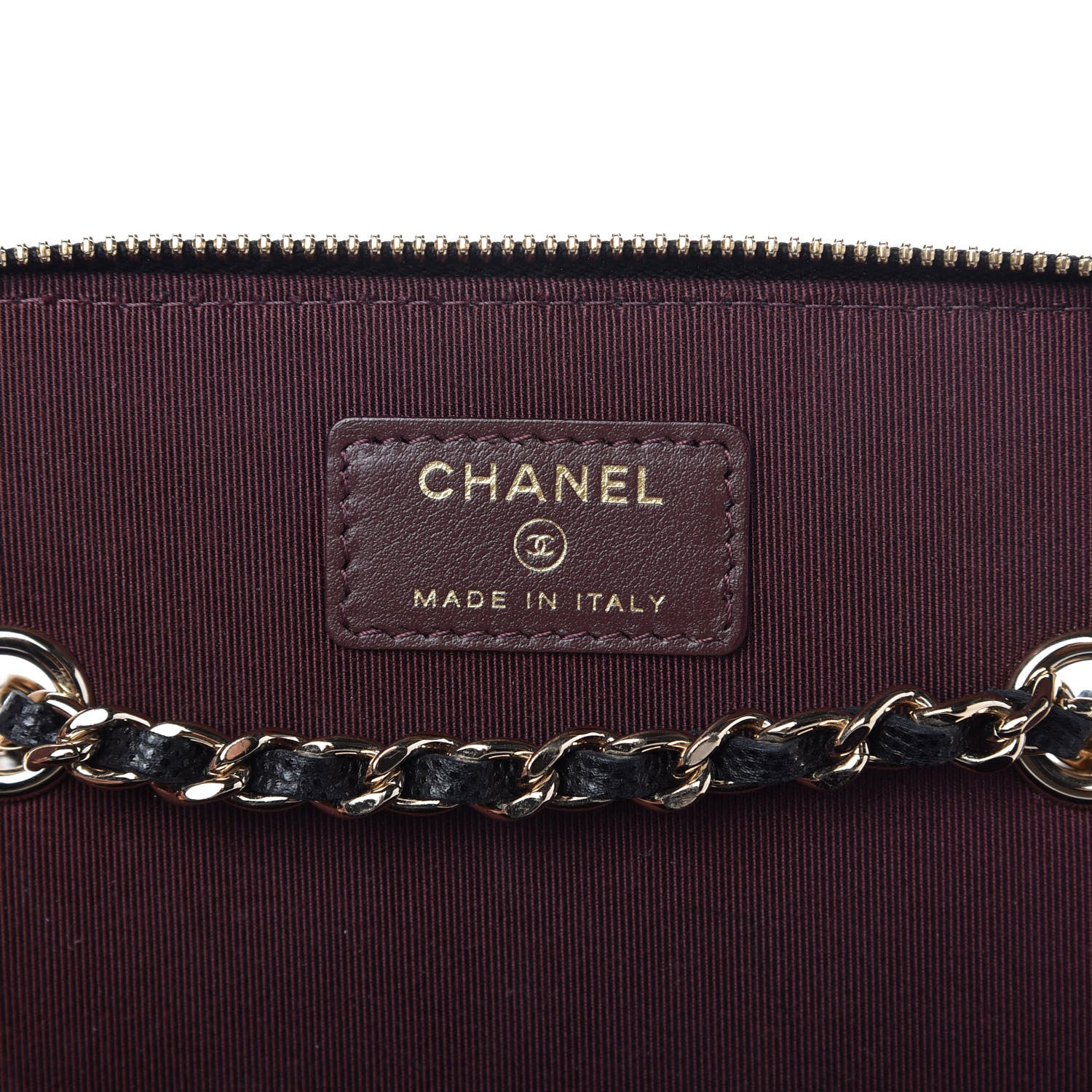 Chanel Caviar Quilted Small Vanity Case With Chain Black 8 of 11