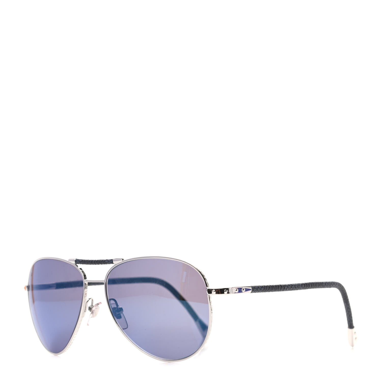 Louis Vuitton Damier Graphite Conspiration Pilote Sunglasses Z0659U 1 of 8