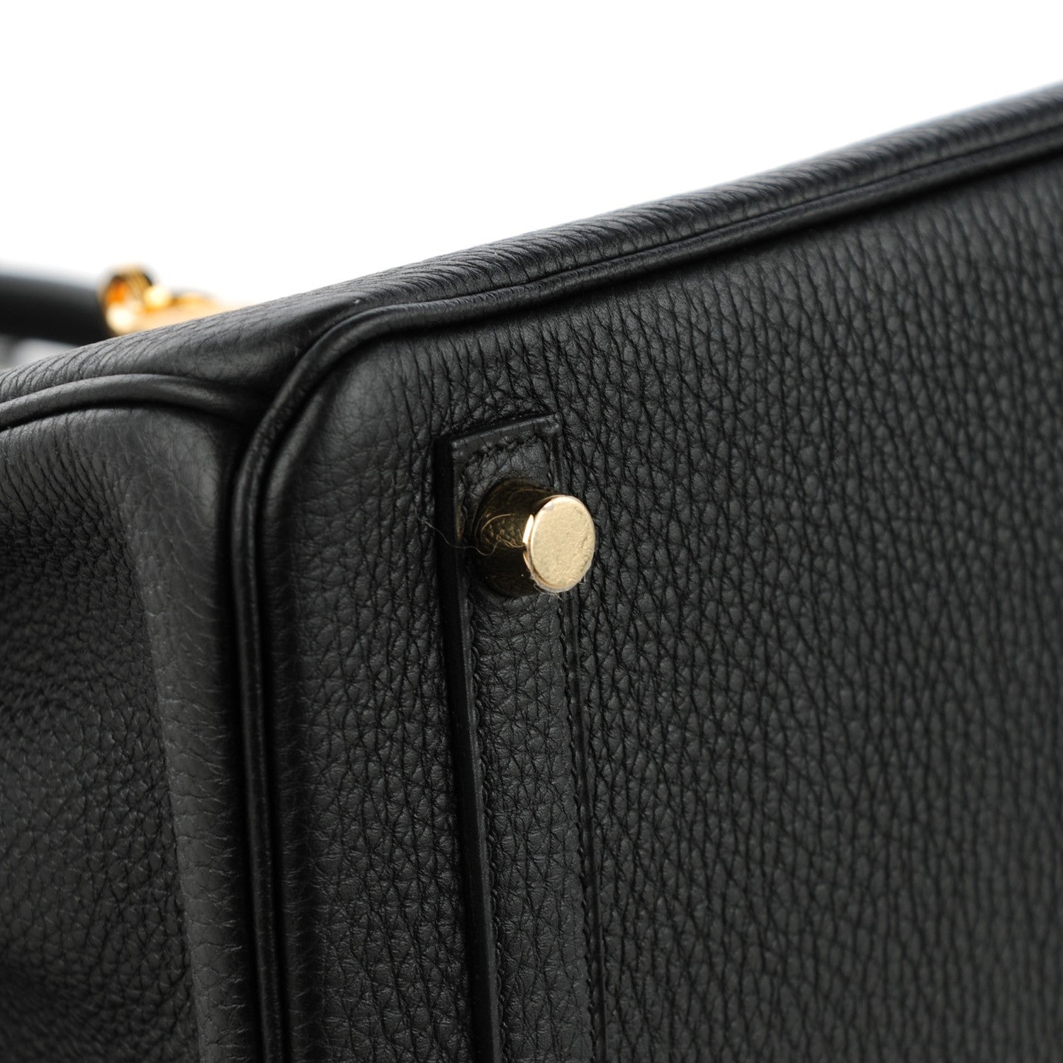 Hermes Togo Birkin 25 Black 6 of 22