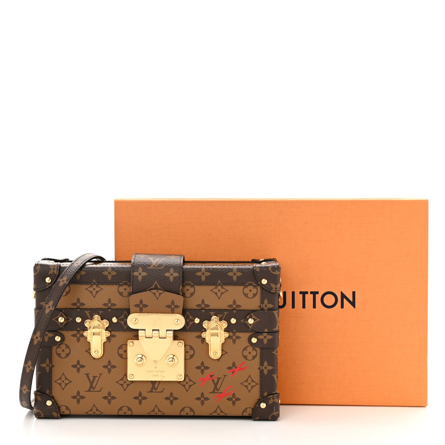 Louis Vuitton Reverse Monogram Petite Malle 10 of 10