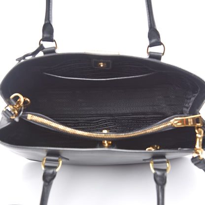 Prada Saffiano Lux Small Tote Black 5 of 9