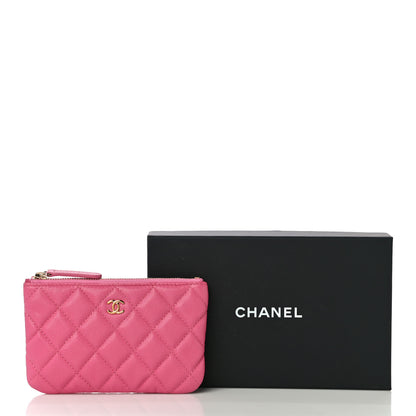Chanel Caviar Quilted Small Cosmetic Case Pink 11 of 11