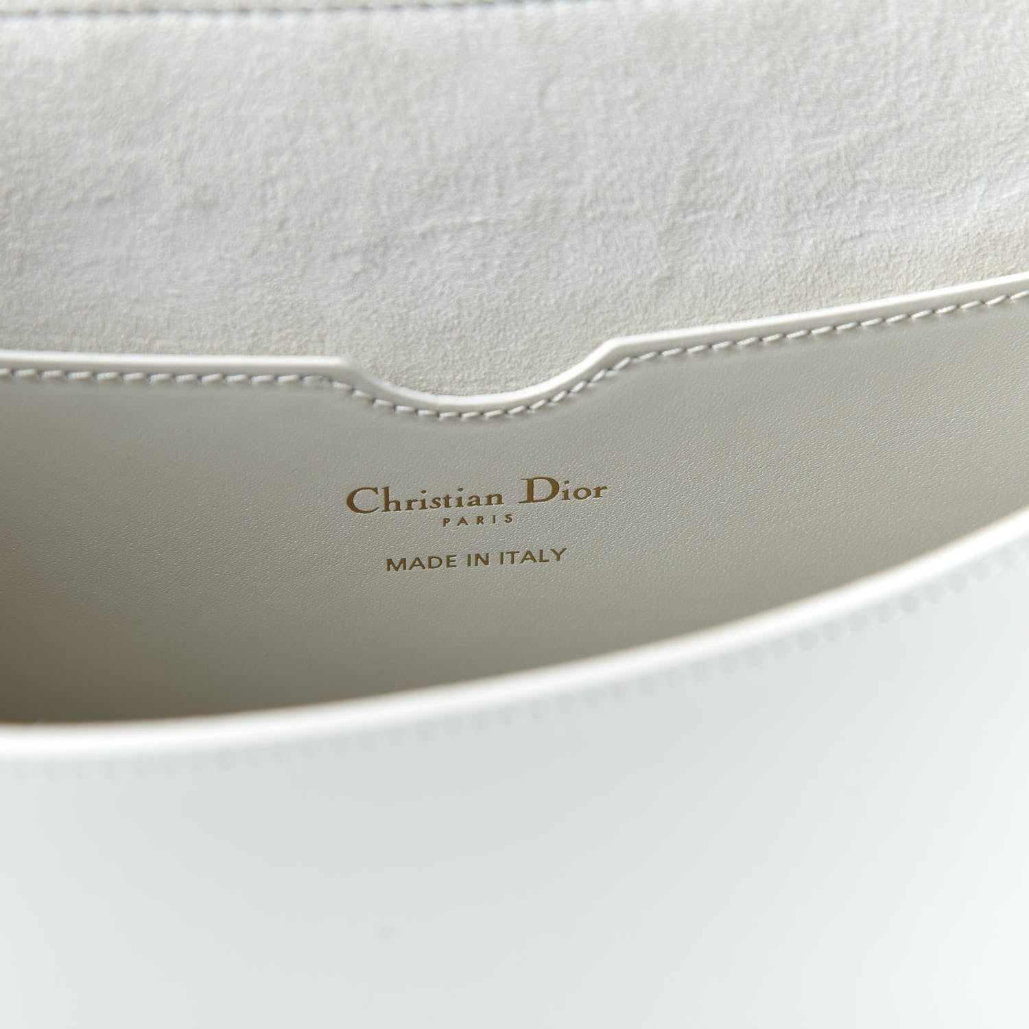 Christian Dior Box Calfskin Large Bobby Flap White 8 of 9