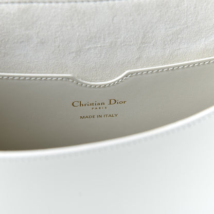 Christian Dior Box Calfskin Large Bobby Flap White 8 of 9