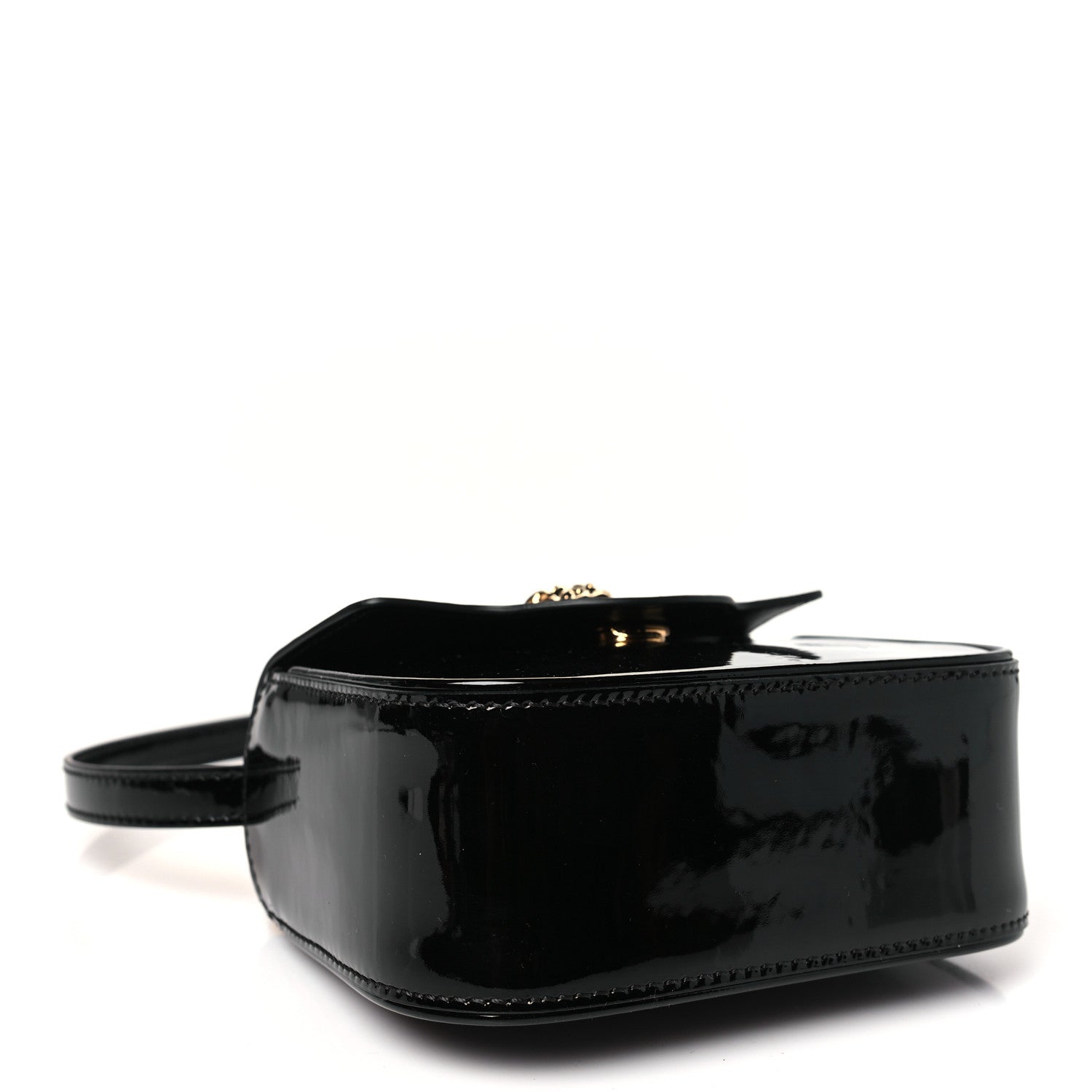 Versace Patent Mini La Medusa Bag Black 4 of 9