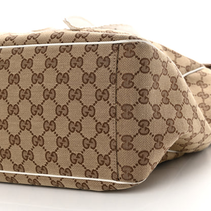 Gucci Monogram Large Positano Tote Off White 10 of 14