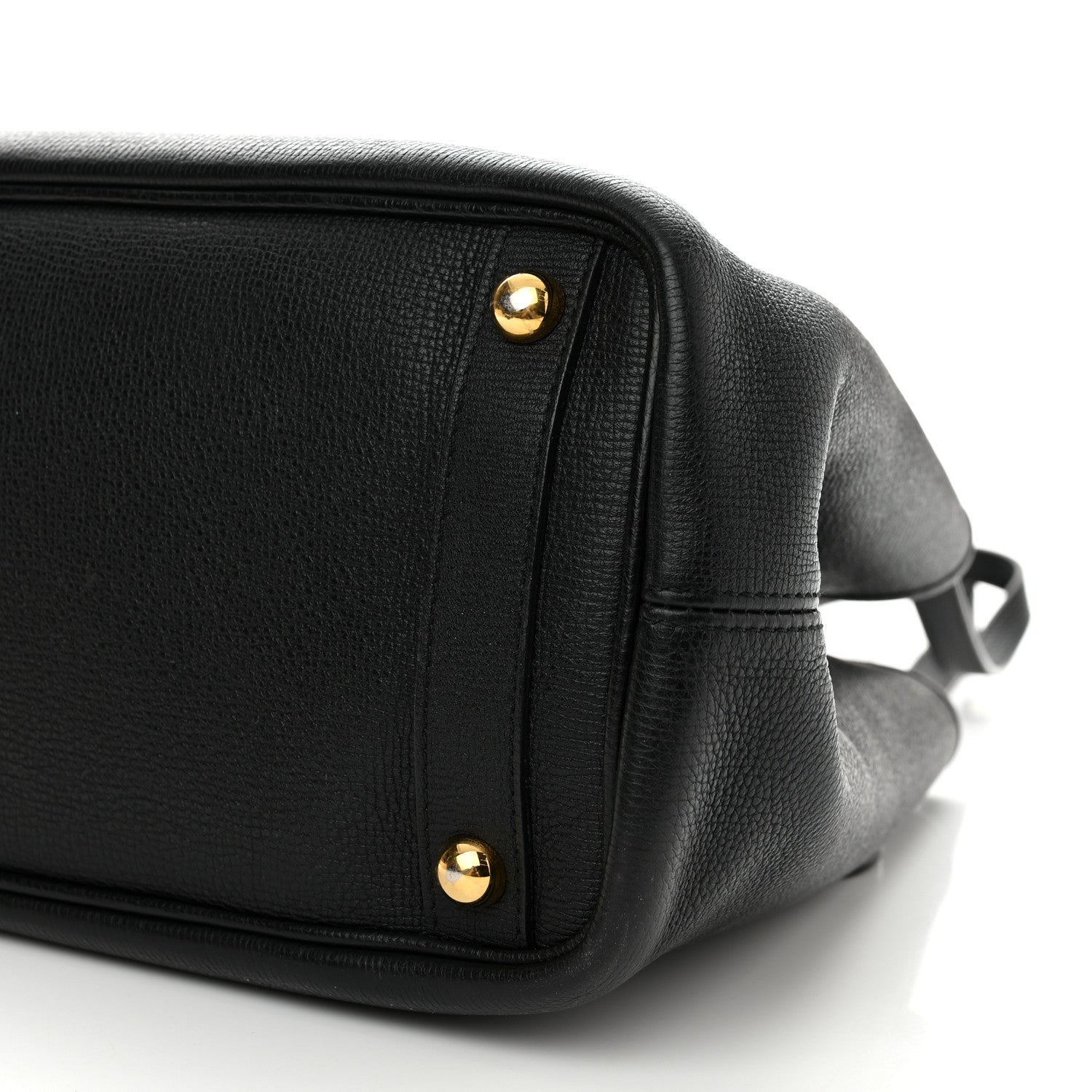 Burberry Grainy Calfskin Medium Honeybrook Tote Black 7 of 12