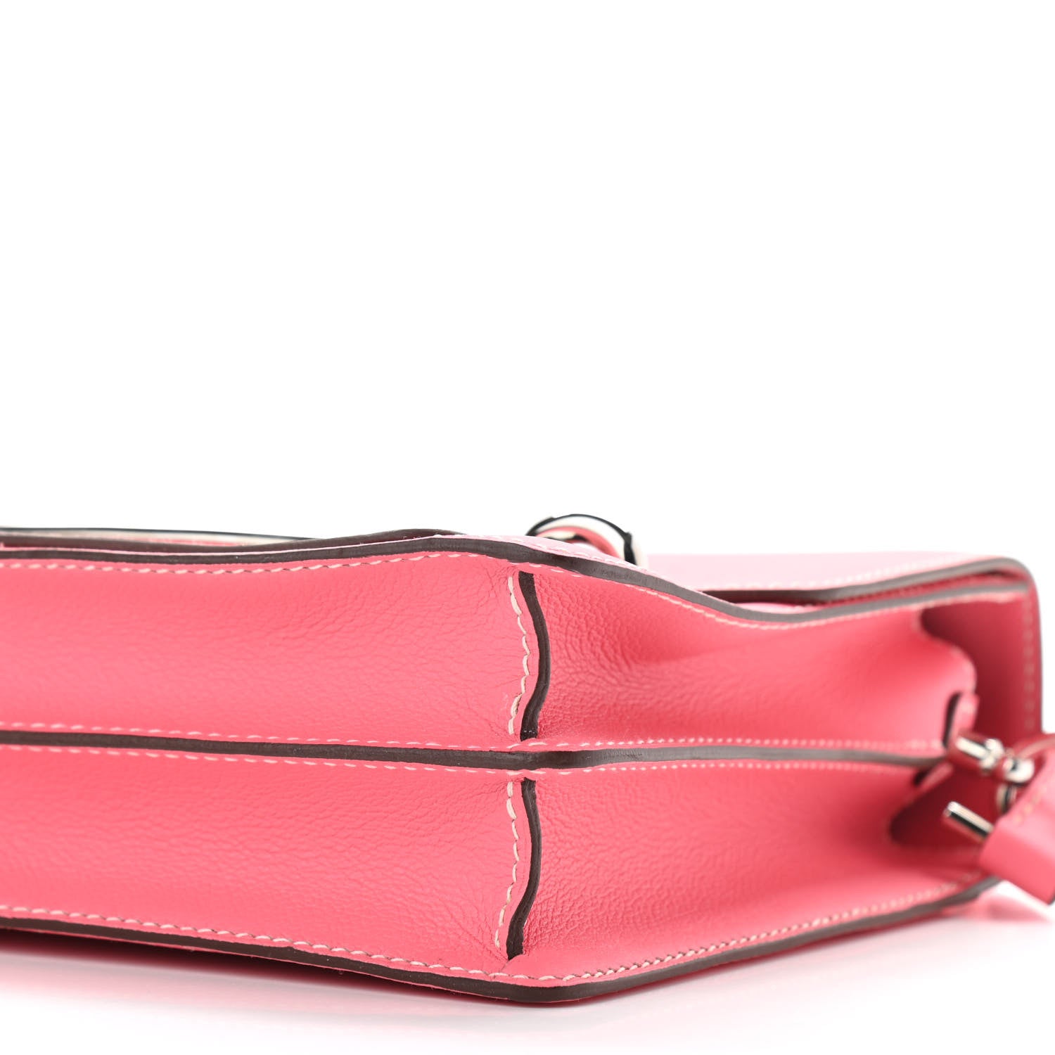 Hermes Evercolor Sac Roulis Rose Azalee 10 of 11