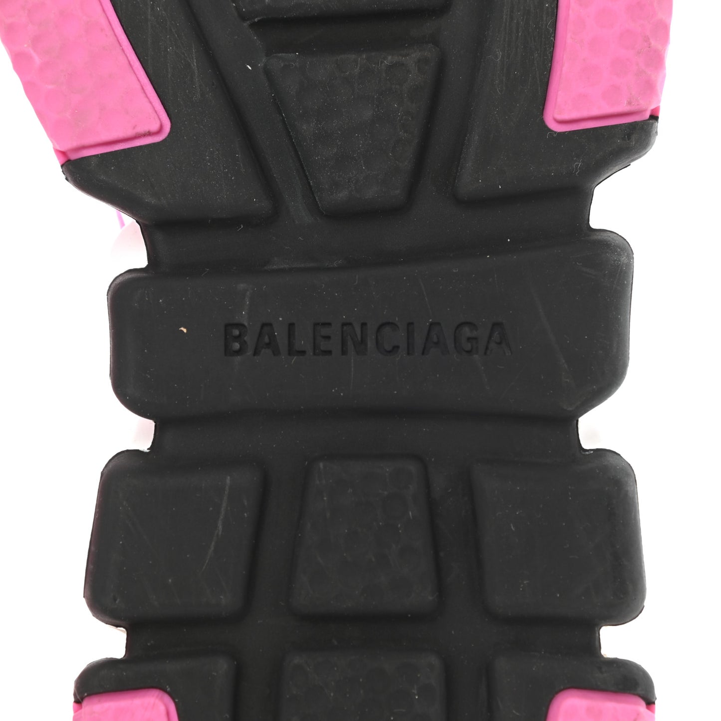 Neoprene Knit Tri-Color Sole Womens Speed Sneakers 37 Pink White Black