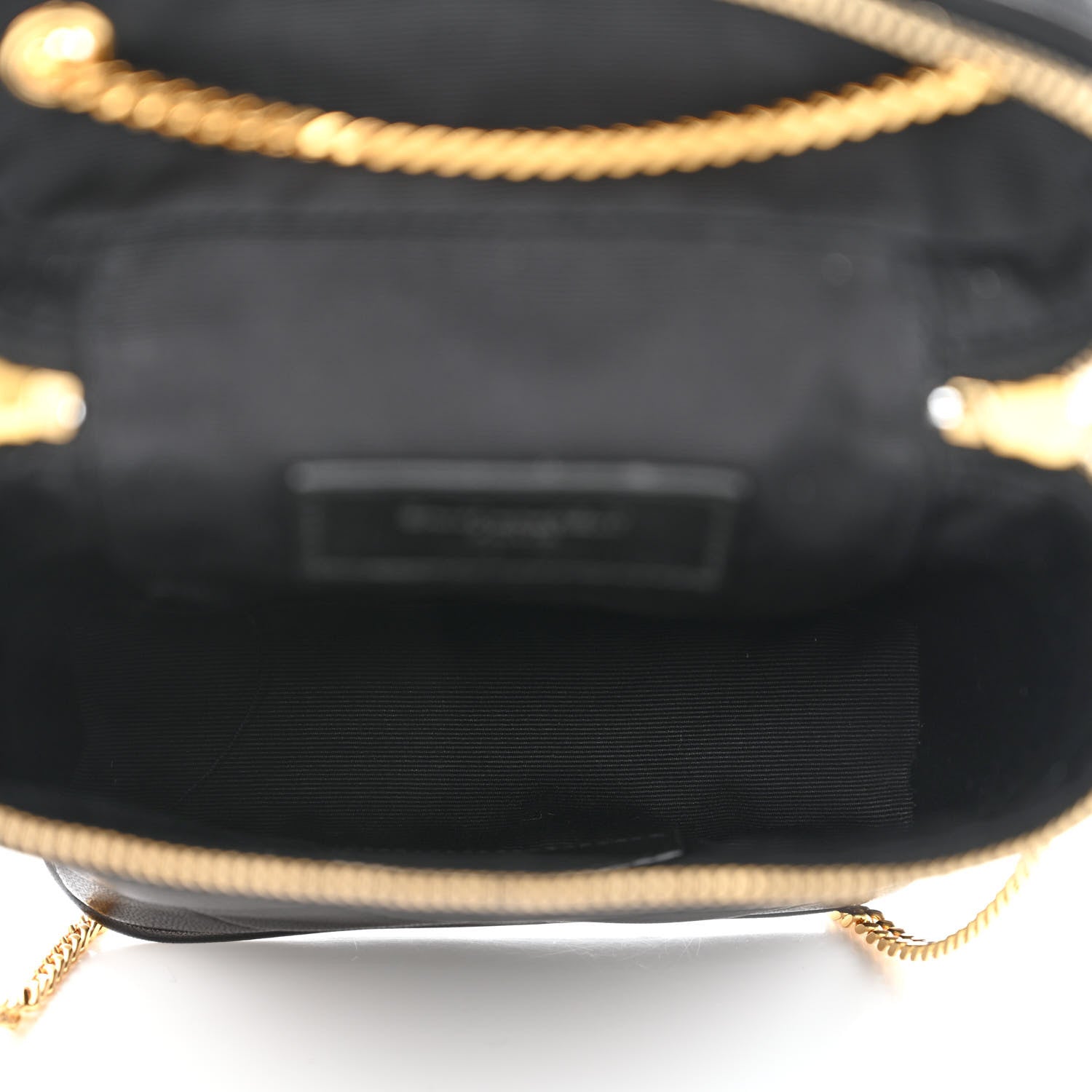 Saint Laurent Lambskin Quilted Binocular Case Black 5 of 8