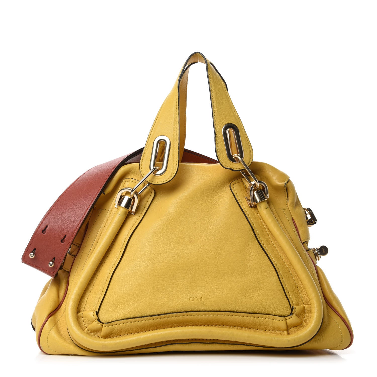 Chloe Calfskin Medium Military Paraty Citrus Grove 1 of 16