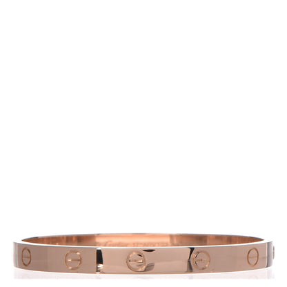Cartier 18K Pink Gold LOVE Bracelet 17 1 of 6