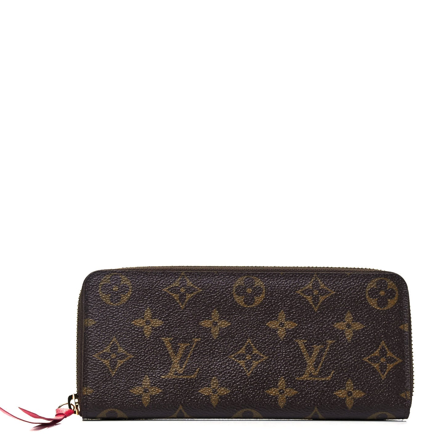 Monogram Clemence Wallet Fuchsia