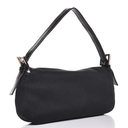 Fendi Satin Baguette Black 3 of 7