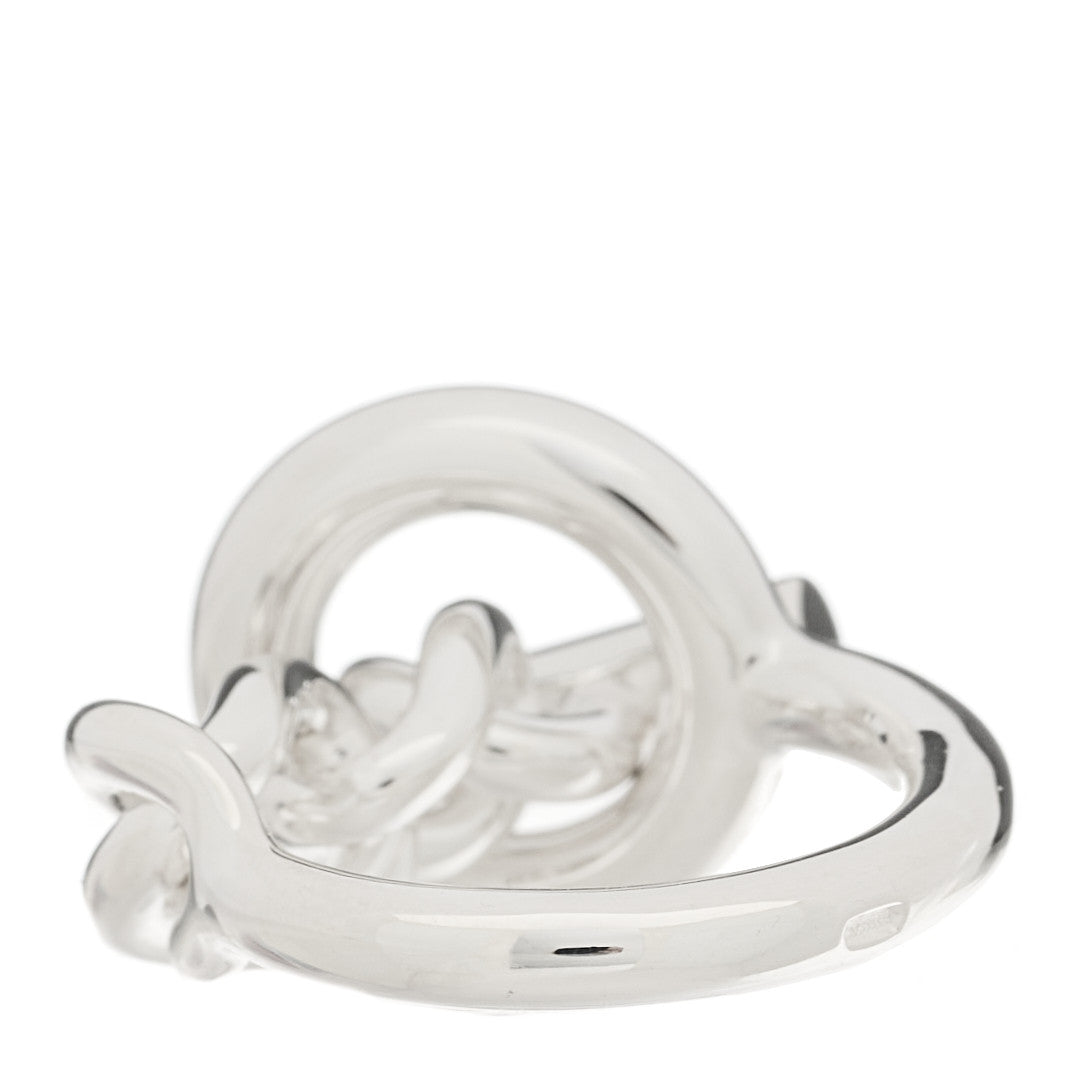 Sterling Silver GM Croisette Ring 57 8