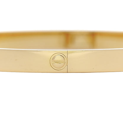 Cartier 18K Yellow Gold Medium LOVE Bracelet 19 4 of 8