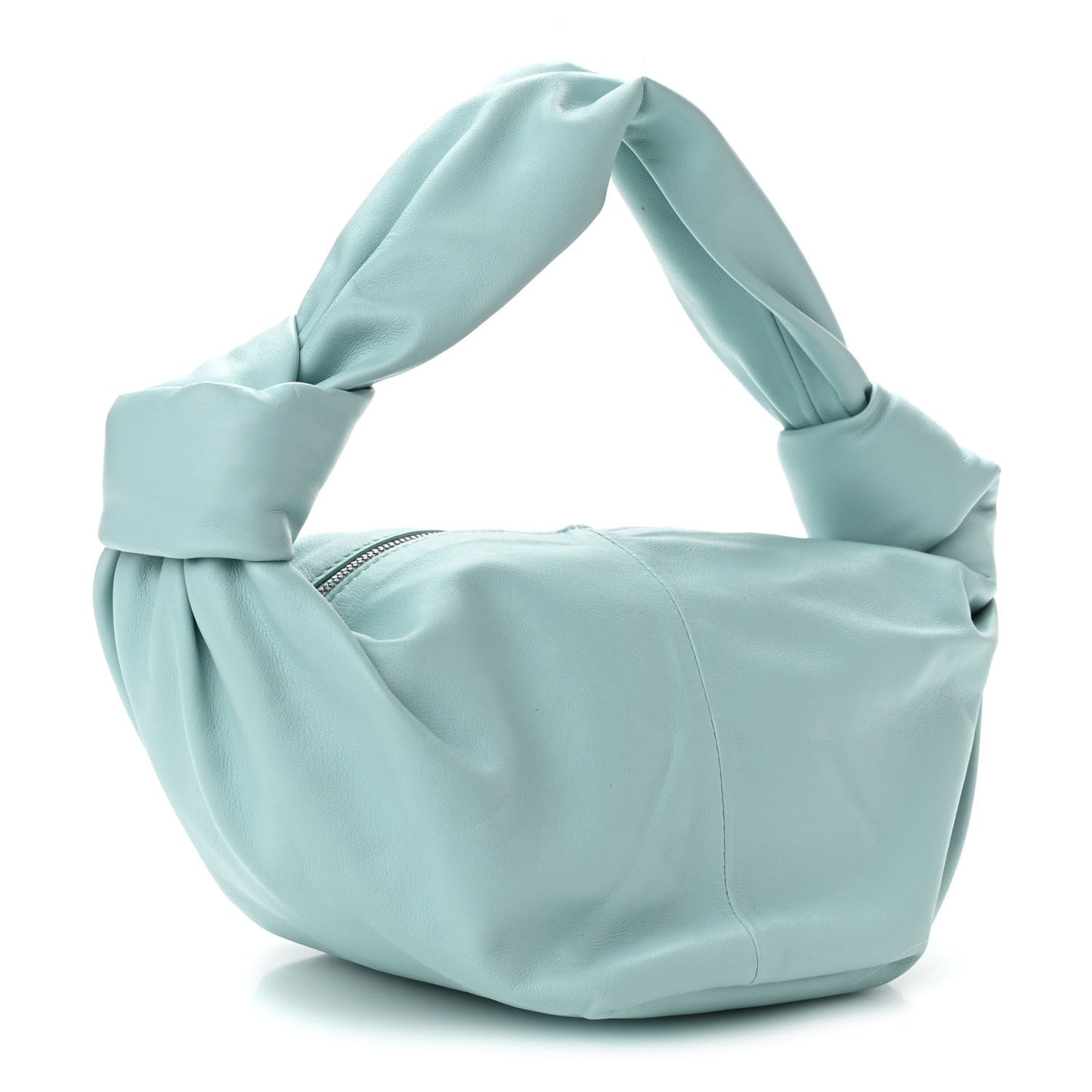 Calfskin Mini Double Knot Bag Spearmint