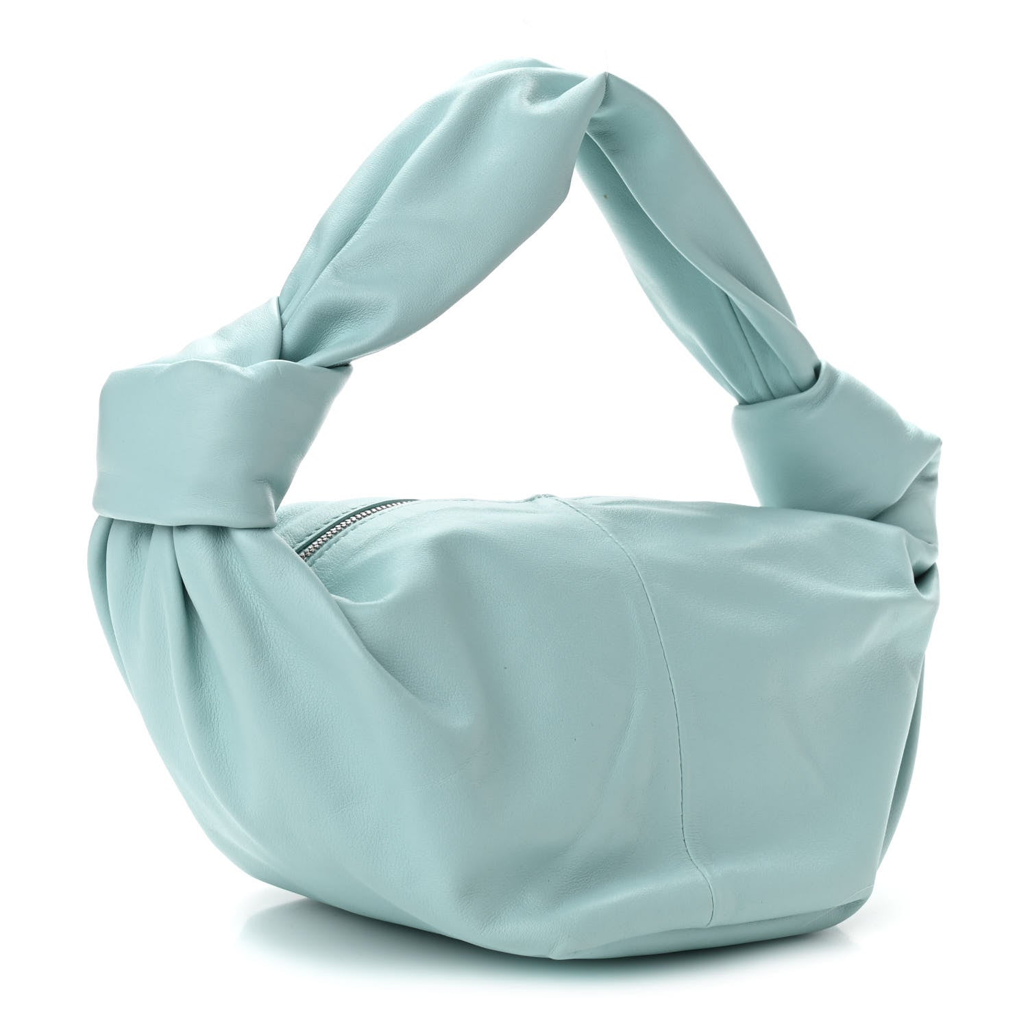 Bottega Veneta Calfskin Mini Double Knot Bag Spearmint 3 of 9