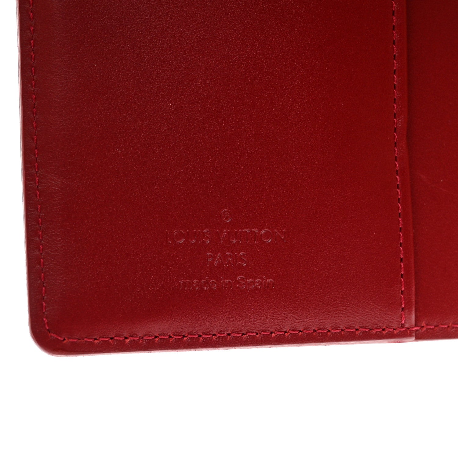 Louis Vuitton Vernis Small Ring Agenda Cover Pomme D'Amour 6 of 6
