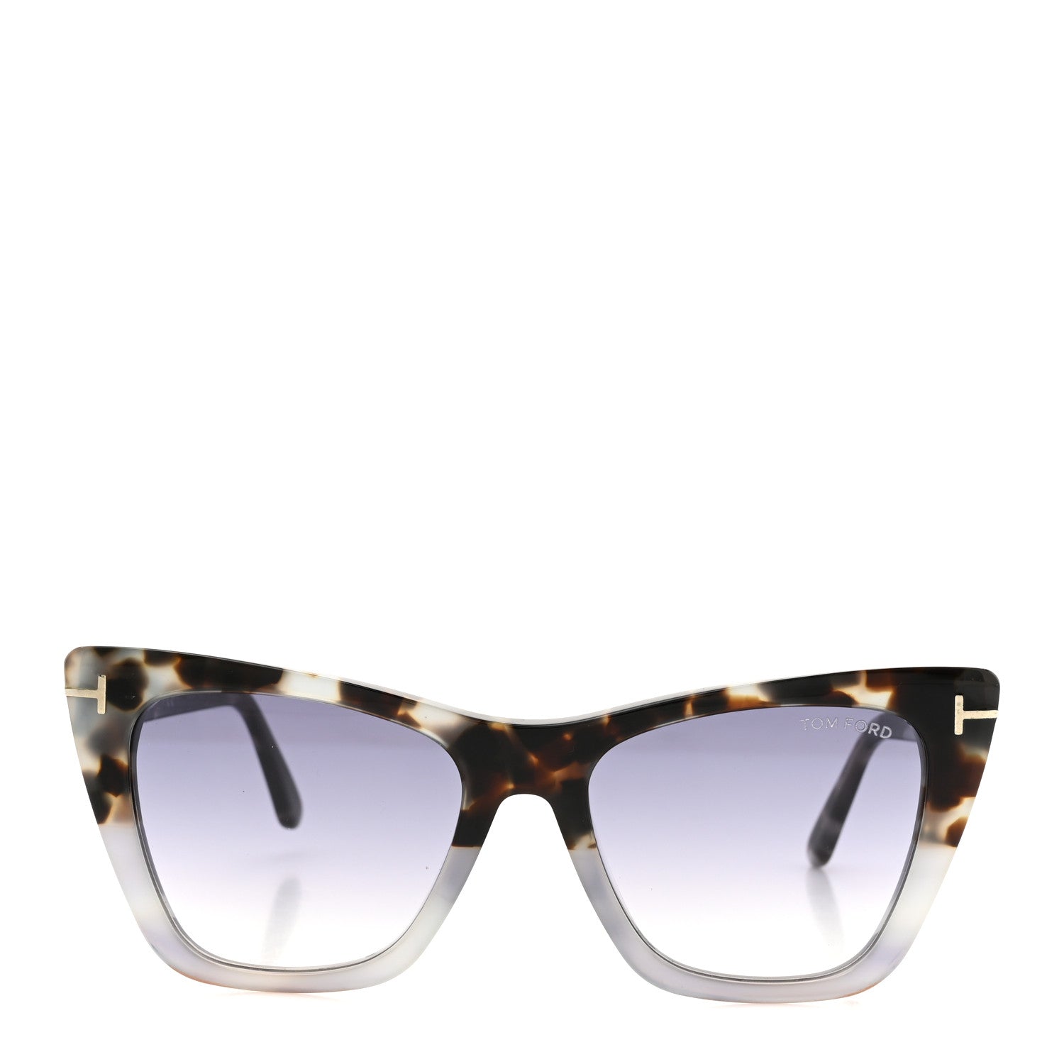 Tom Ford Acetate Poppy-02 Sunglasses TF845 Tortoise Grey 2 of 7