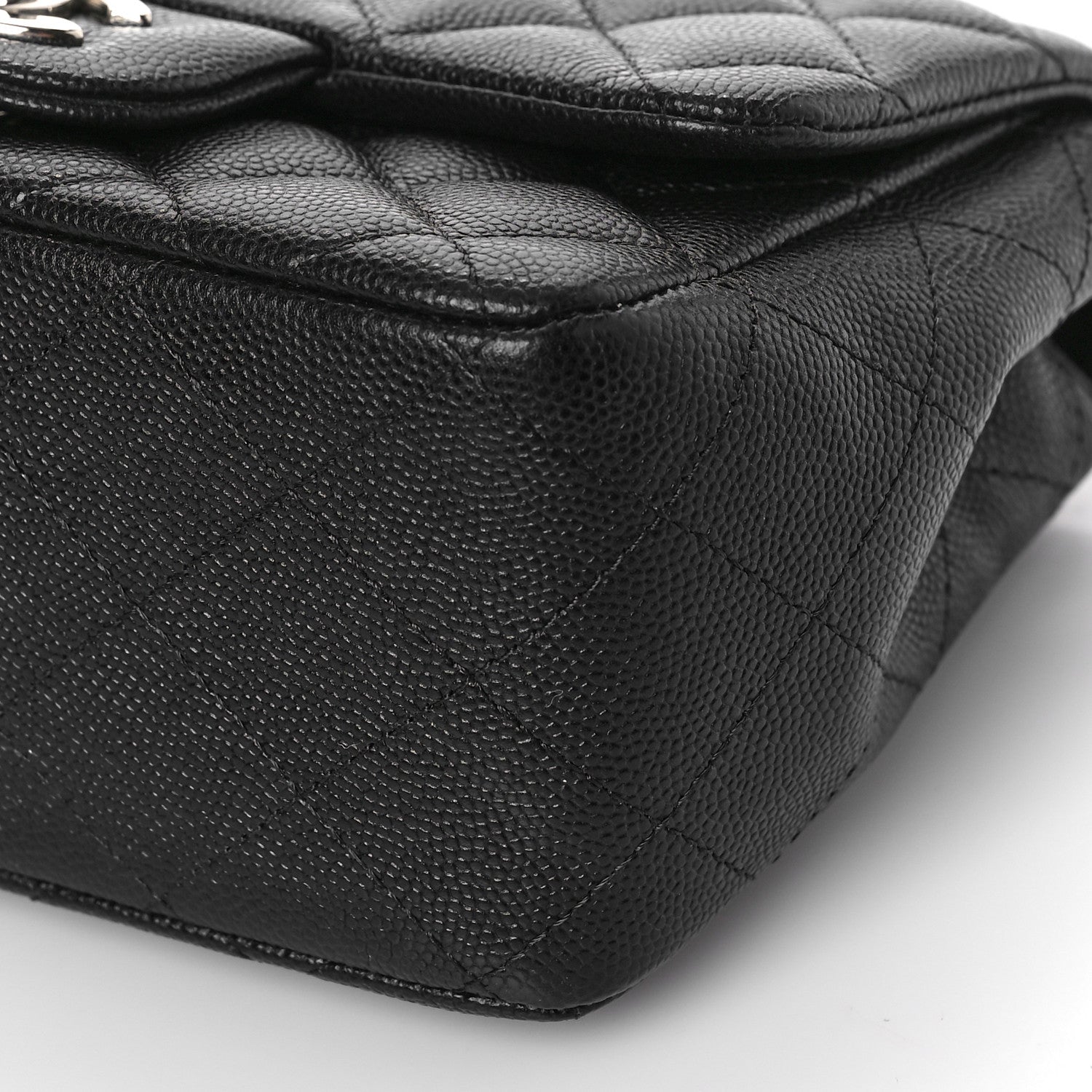 Chanel Caviar Quilted Mini Square Flap Black 8 of 8